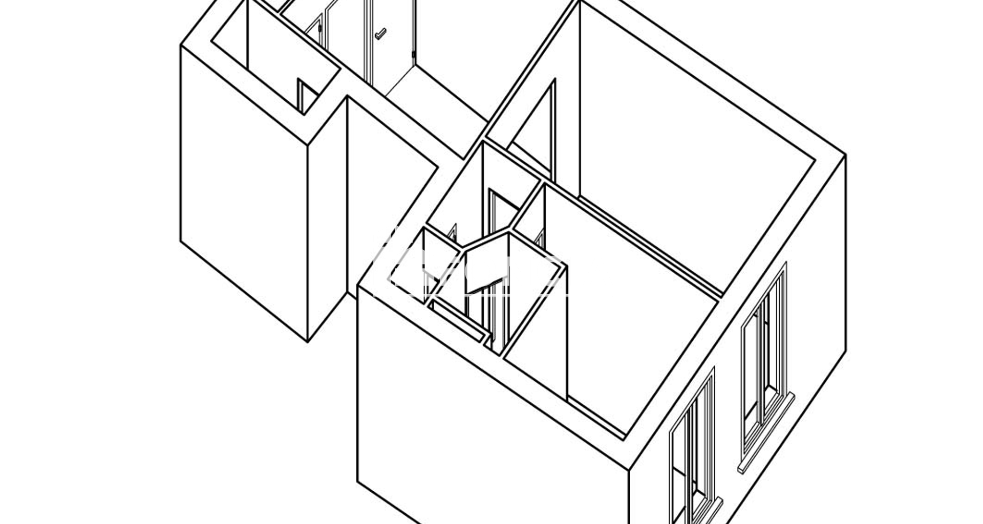 Studio (28.2 m²) à louer - Vienne (38200)