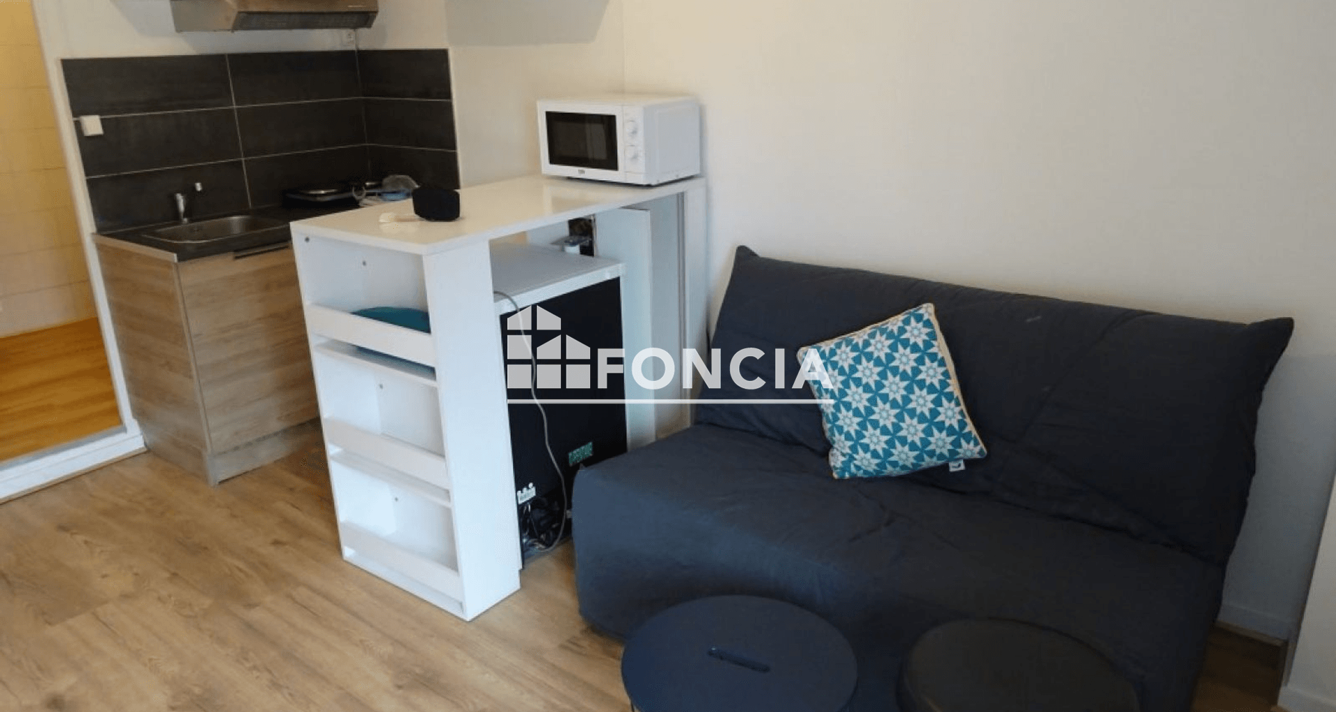 Studio meublé (14.48 m²) à louer - Vienne (38200)