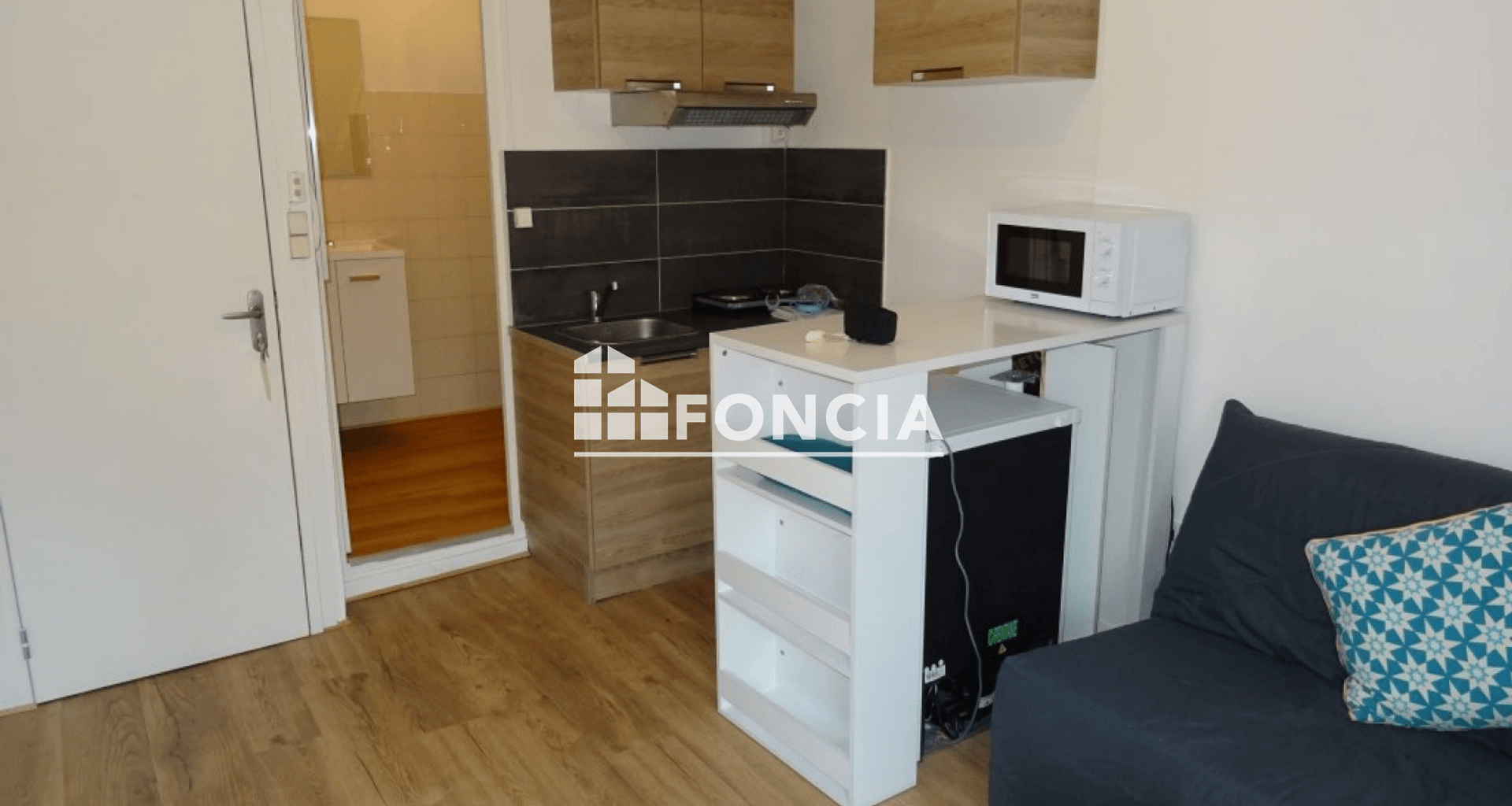 Studio meublé (14.48 m²) à louer - Vienne (38200)