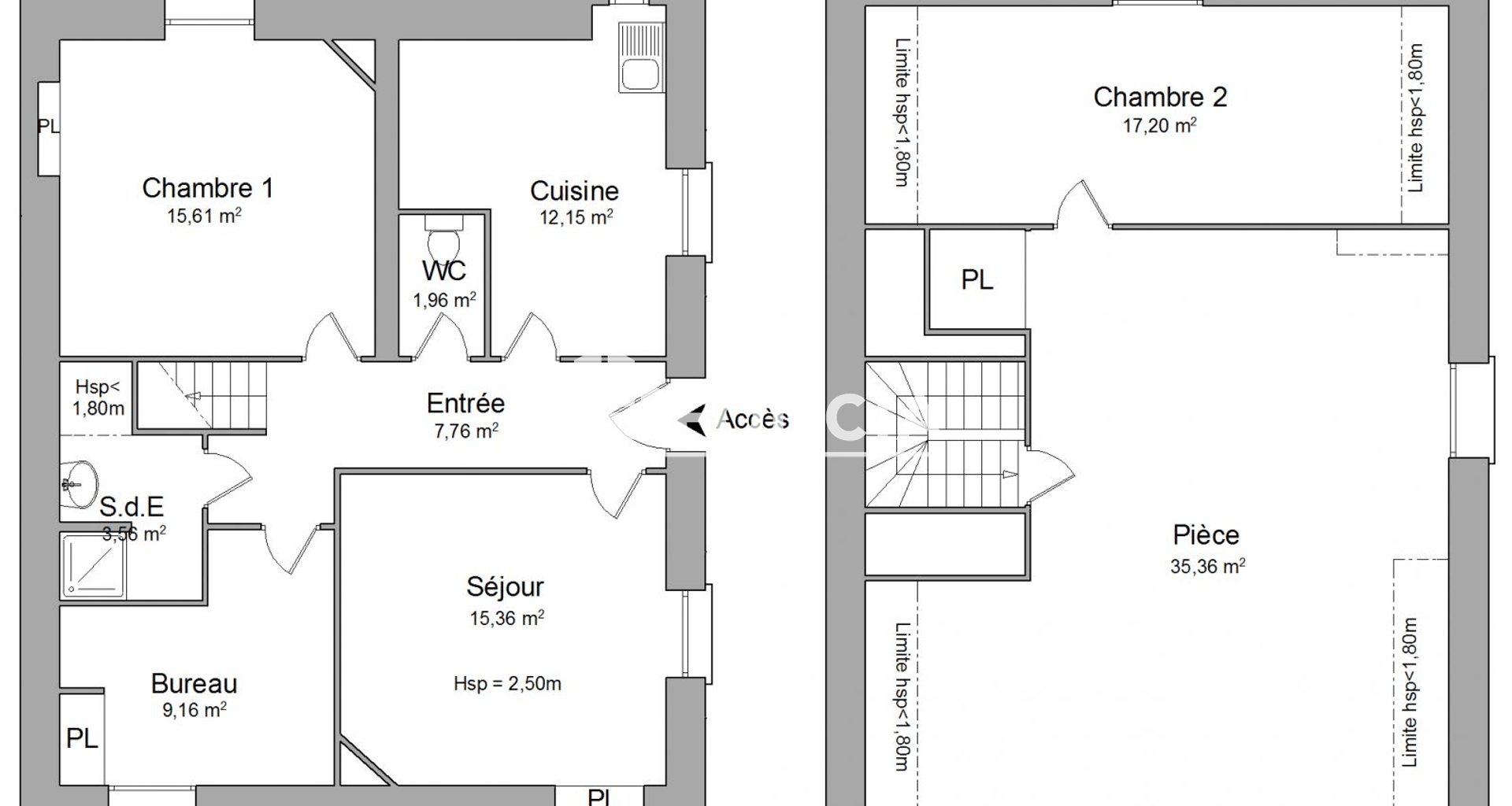 Maison 5 pièces (118.12 m²) à louer - Sarras (07370)