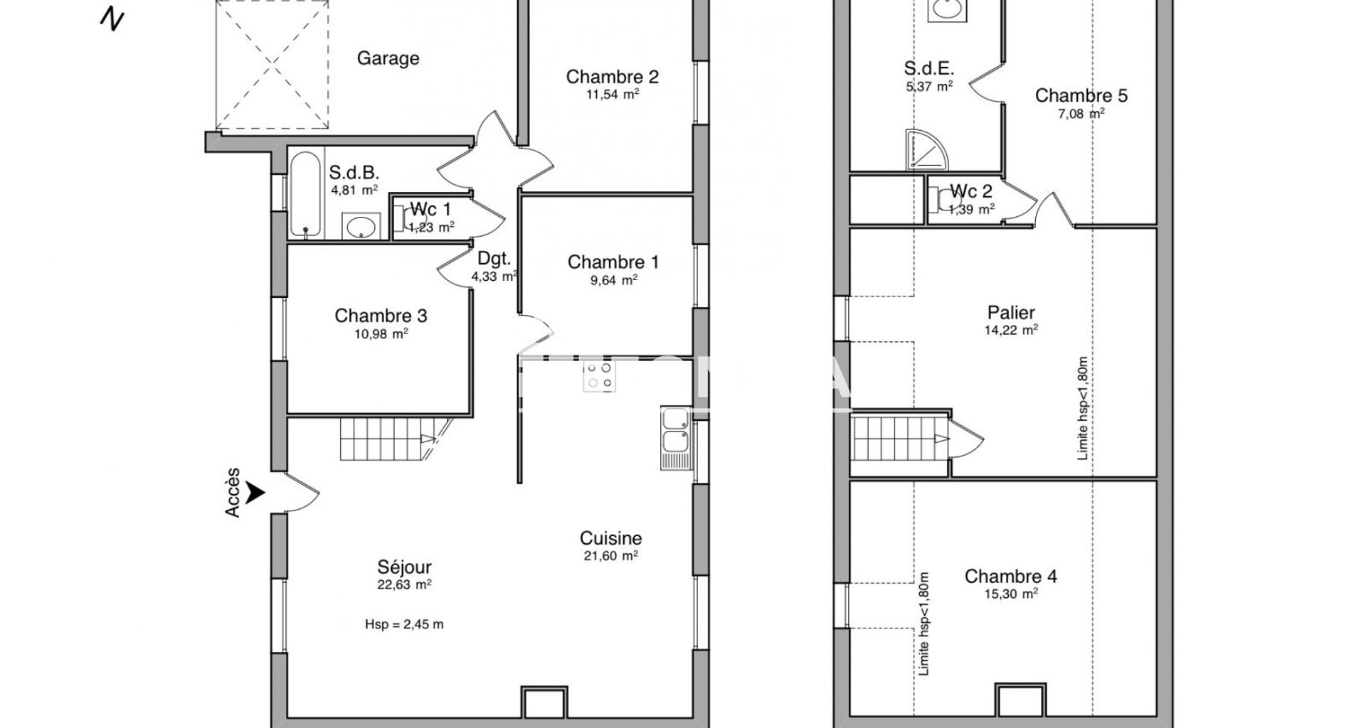 Maison 6 pièces (130.12 m²) à louer - Auzouer-en-touraine (37110)