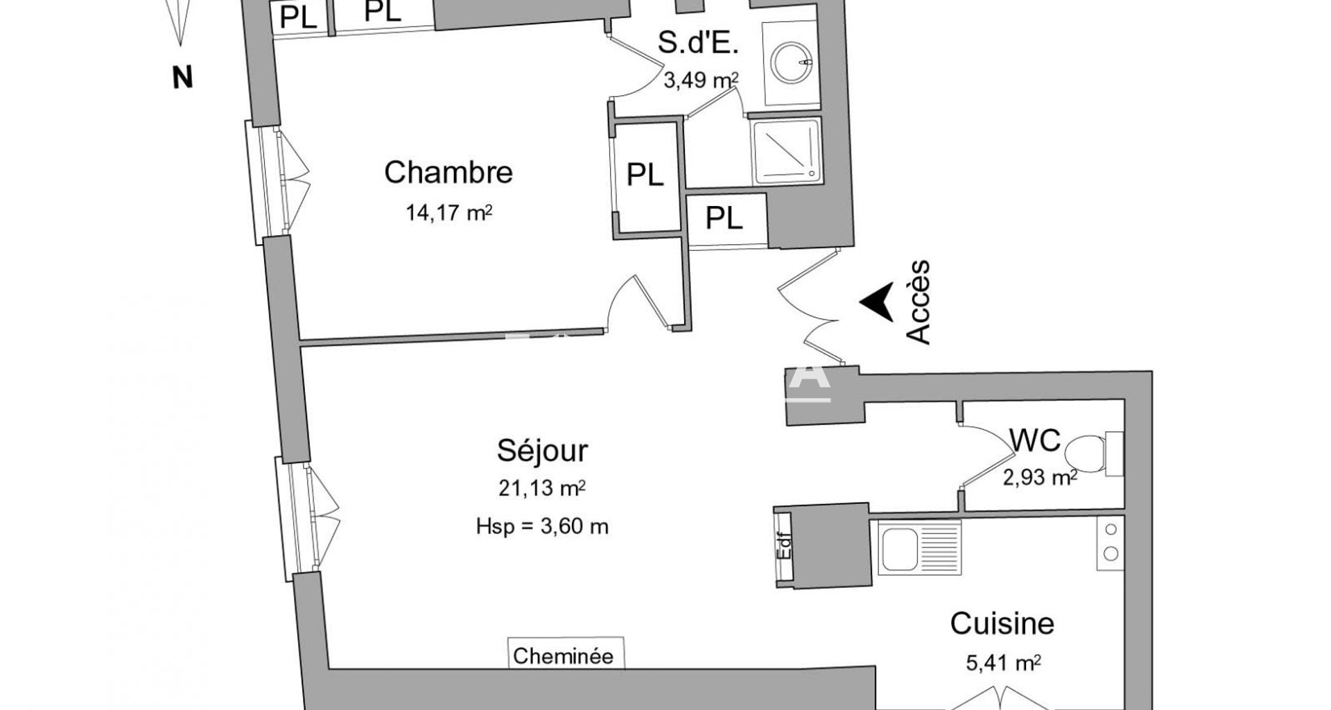 Appartement 2 pièces (47.13 m²) à louer - Avignon (84000)