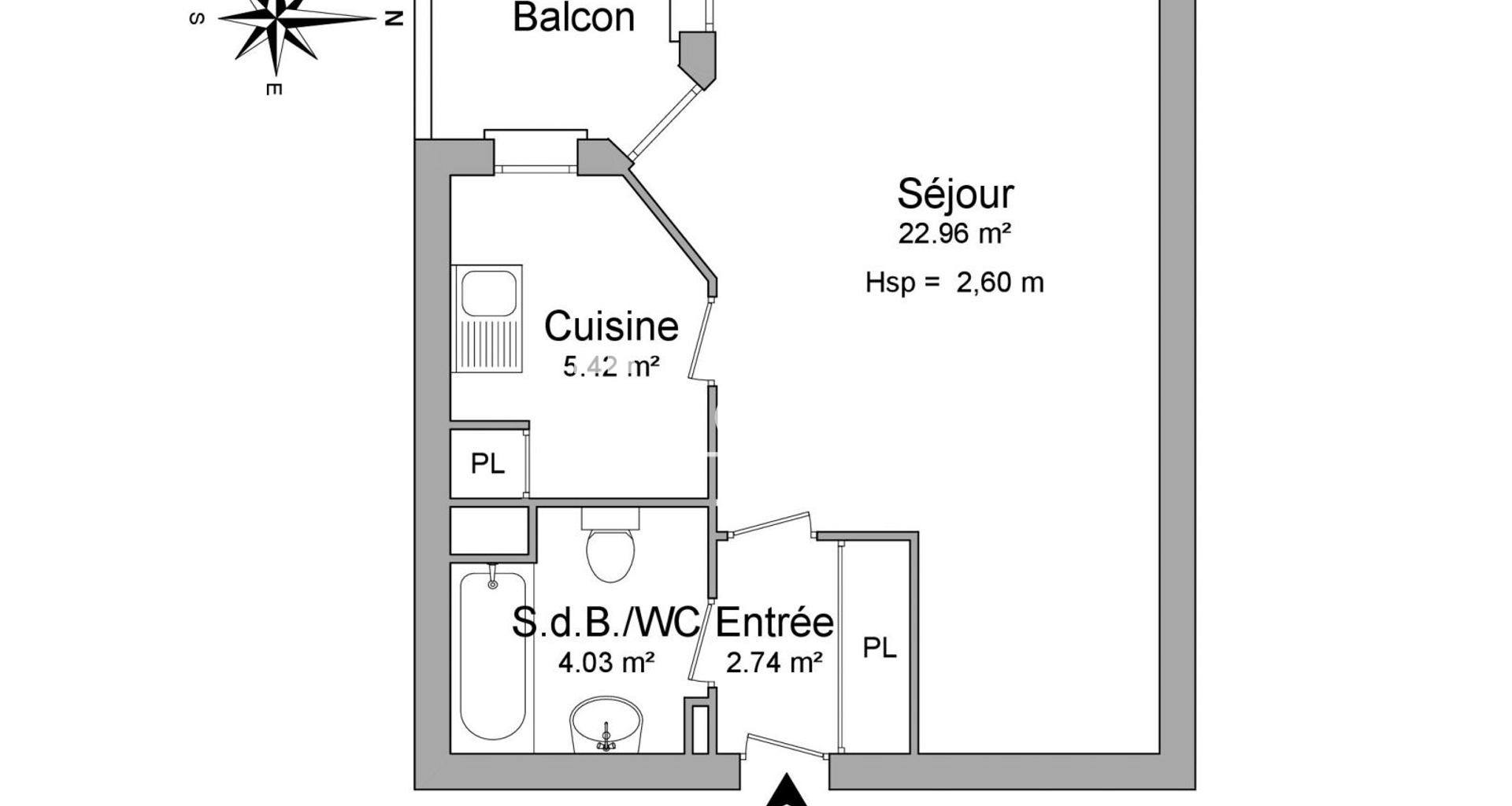 Studio (35.15 m²) à louer - Avignon (84000)