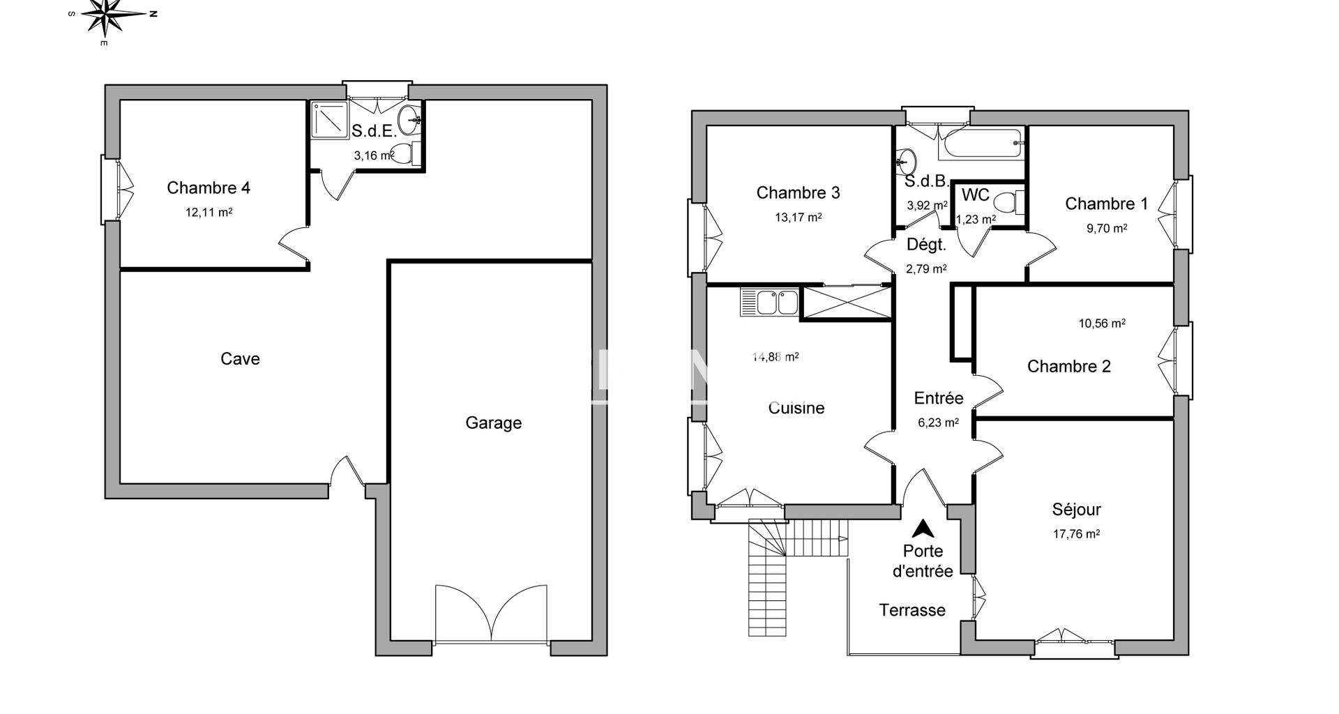 Maison 5 pièces (95.51 m²) à louer - Bagnols-sur-cèze (30200)