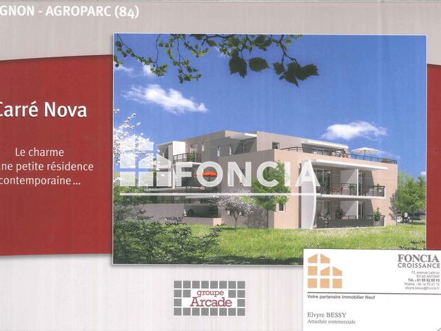 Appartement 3 pièces (60.3 m²) à louer - Montfavet (84140)