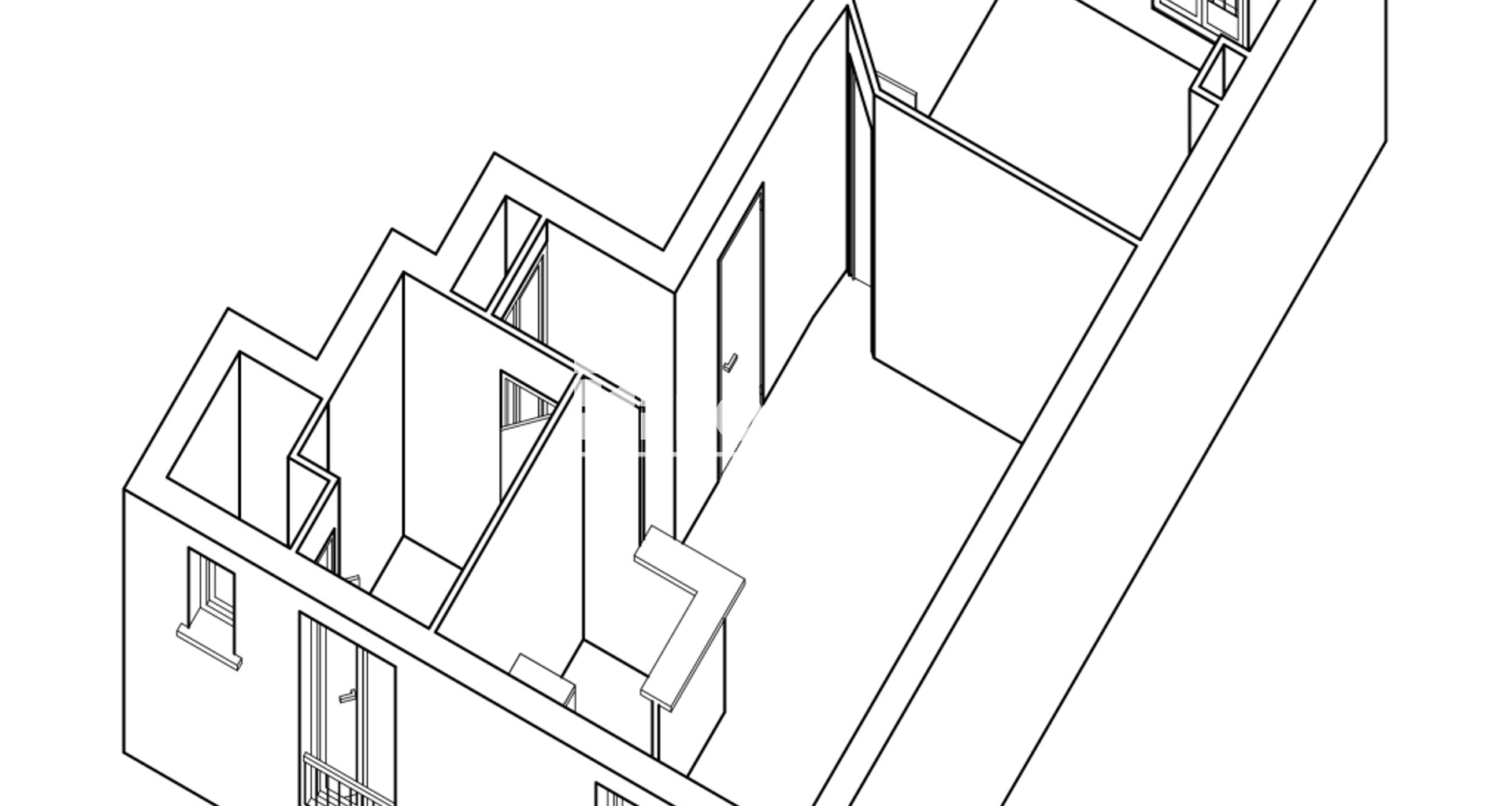 Appartement 2 pièces (46.01 m²) à louer - Clermont-ferrand (63000)
