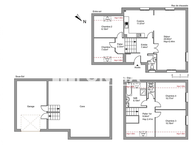 Maison 6 pièces (107.08 m²) à louer - Selestat (67600)