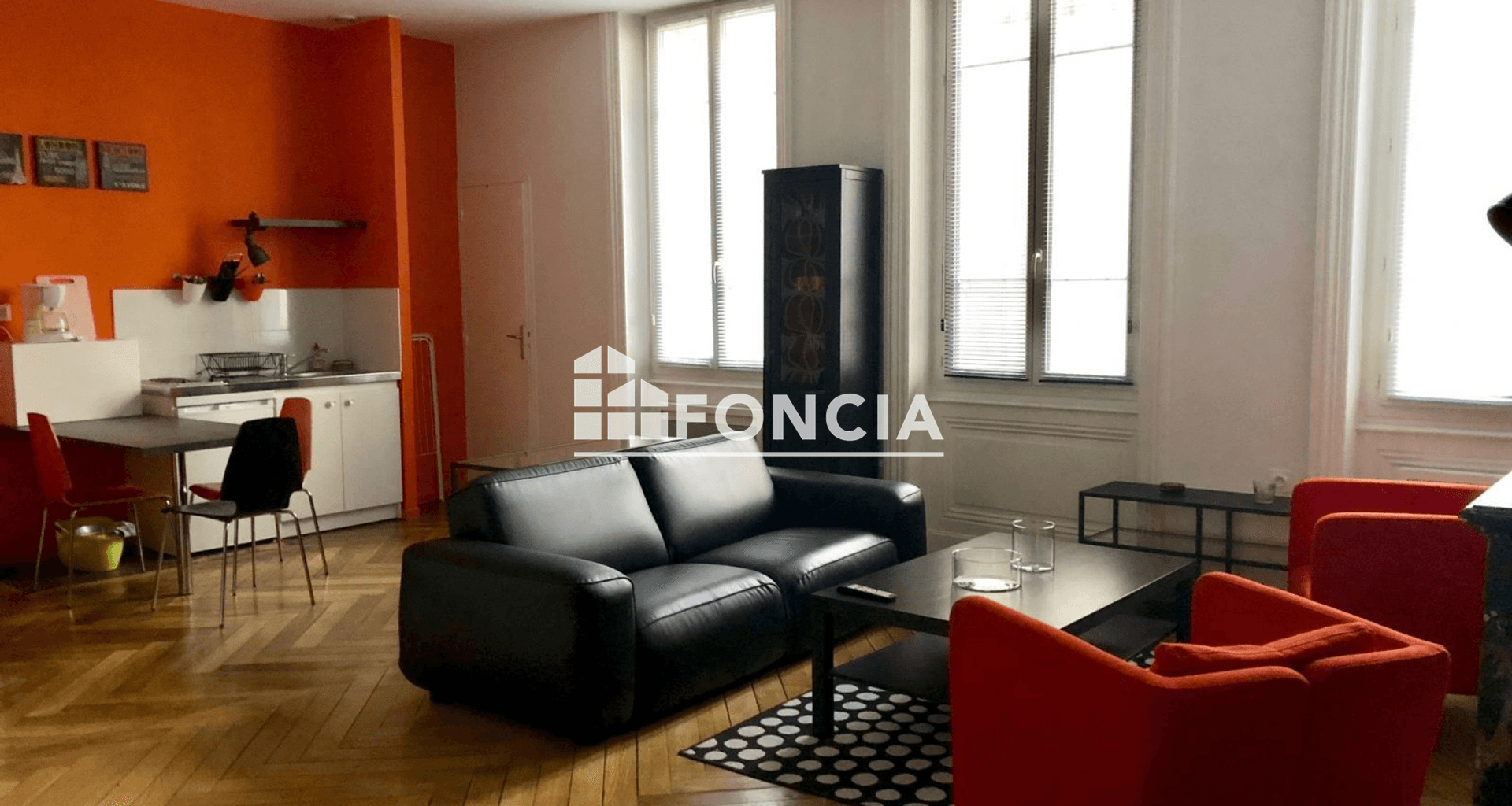 Appartement meublé 2 pièces (44.68 m²) à louer - Saint-étienne (42000)