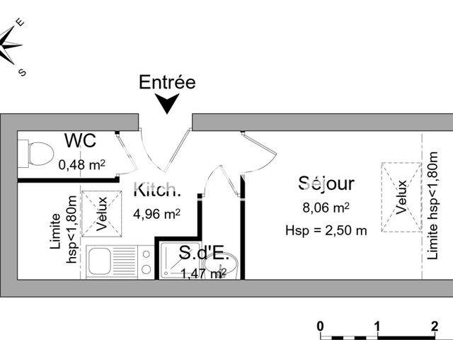 Studio (14.97 m²) à louer - Rethel (08300)
