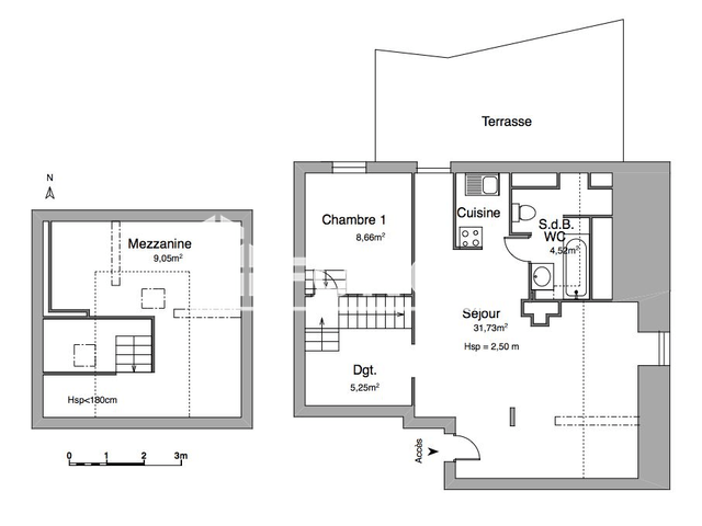 Appartement 3 pièces (59.21 m²) à louer - Metz (57000)