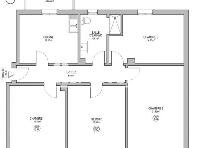 Appartement 4 pièces (99.19 m²) à louer - Strasbourg (67200)