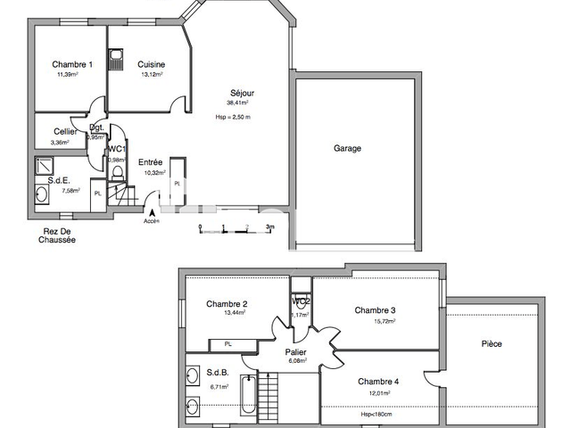 Maison 6 pièces (141.24 m²) à louer - Saint Julien (21490)