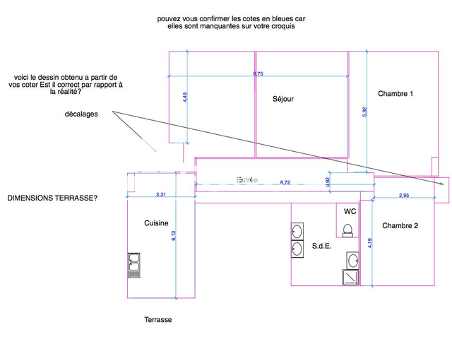 Appartement 4 pièces (122.32 m²) à louer - Clouange (57185)
