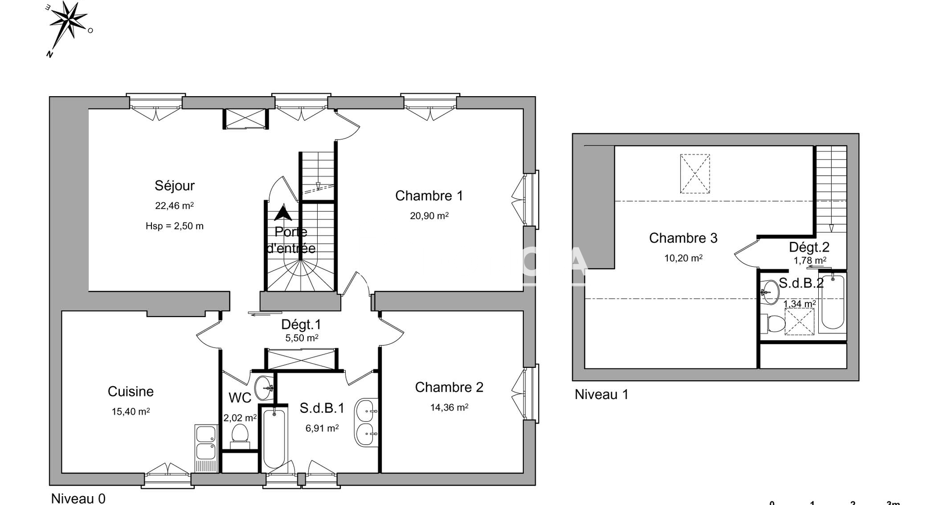 Appartement 4 pièces (100.87 m²) à louer - Nancy (54000)