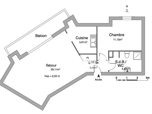 Appartement 2 pièces (54.82 m²) à louer - Selestat (67600)
