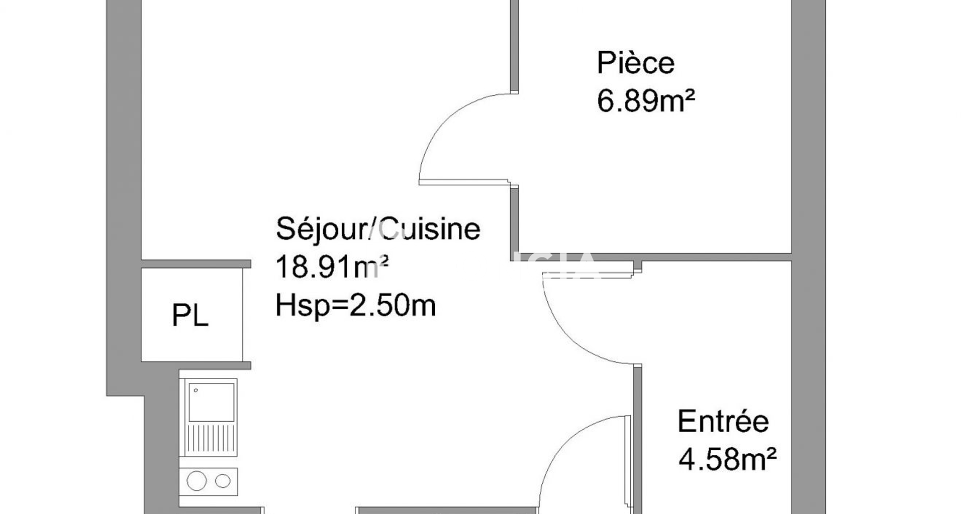Appartement 2 pièces (34.92 m²) à louer - Nancy (54000)