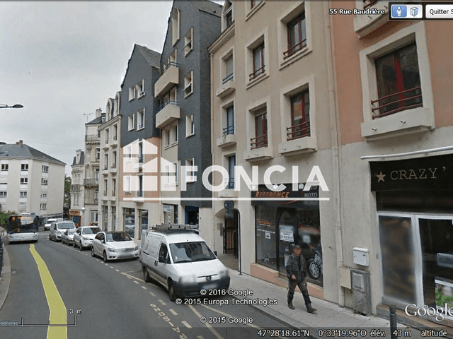 Appartement 2 pièces (58.3 m²) à louer - Angers (49100)