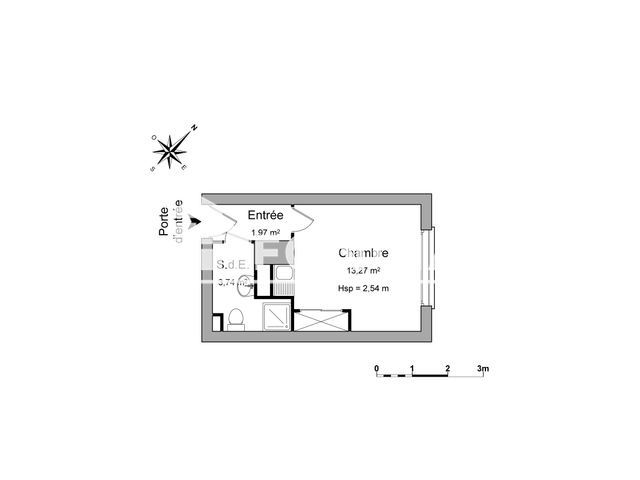 Studio (18.98 m²) à louer - Strasbourg (67000)
