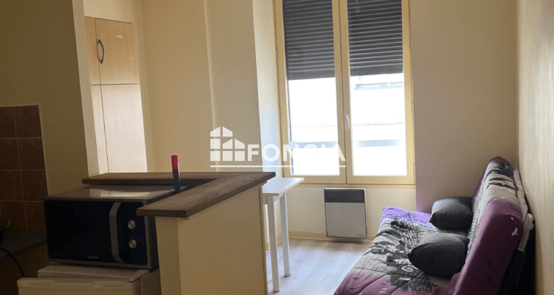 Studio meublé (17.97 m²) à louer - Sablé-sur-sarthe (72300)