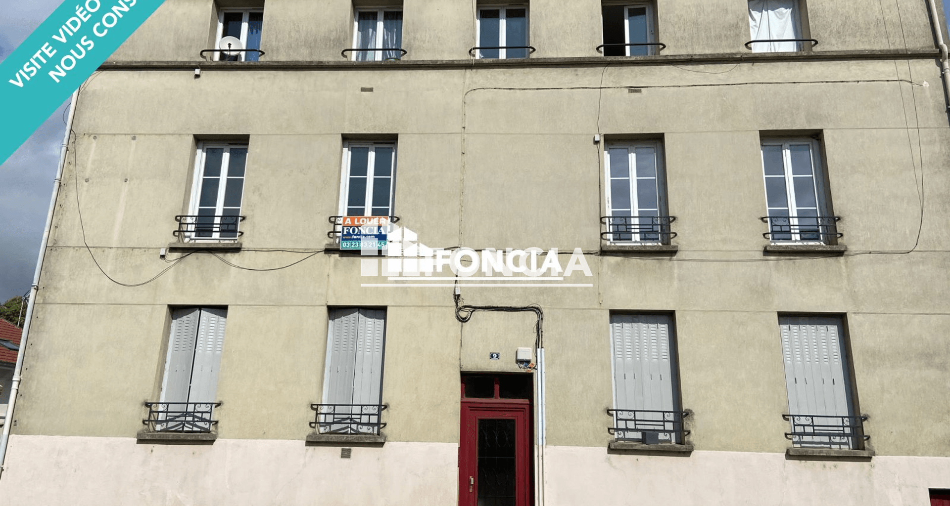 Appartement 2 pièces (25.07 m²) à louer - Brasles (02400)