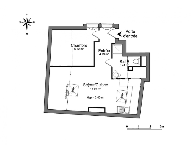 Studio (32.01 m²) à louer - Metz (57000)