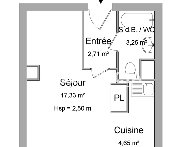 Studio (27.94 m²) à louer - Dijon (21000)