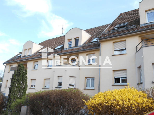 Appartement 4 pièces (71.99 m²) à louer - Illkirch-graffenstaden (67400)