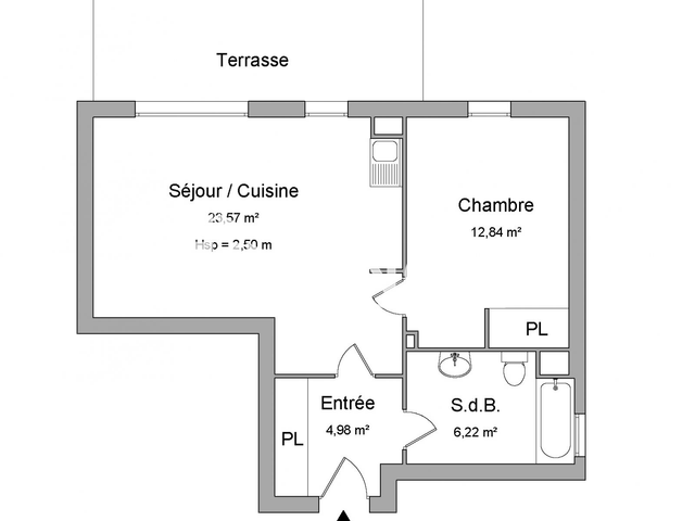 Appartement 2 pièces (47.61 m²) à louer - Argeles Sur Mer (66700)