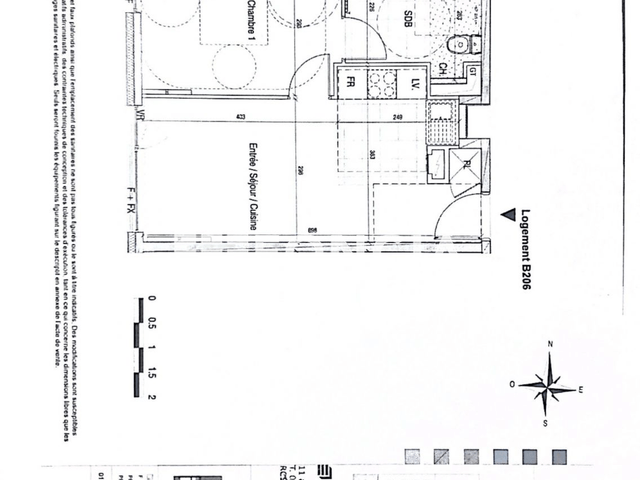 Appartement 2 pièces (39.44 m²) à louer - Maxeville (54320)