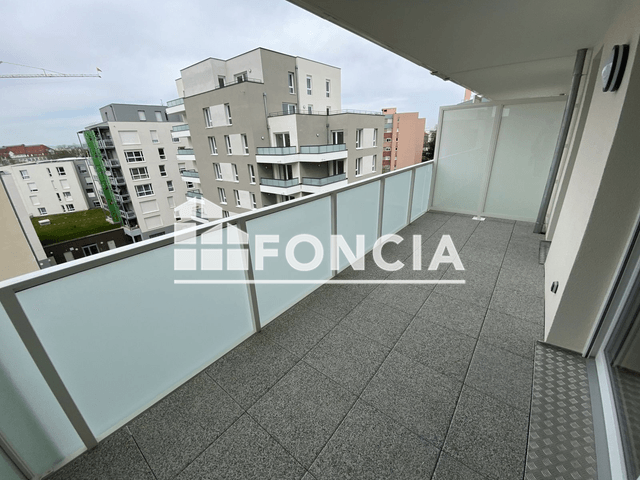 Appartement 2 pièces (41.08 m²) à louer - Lingolsheim (67380)