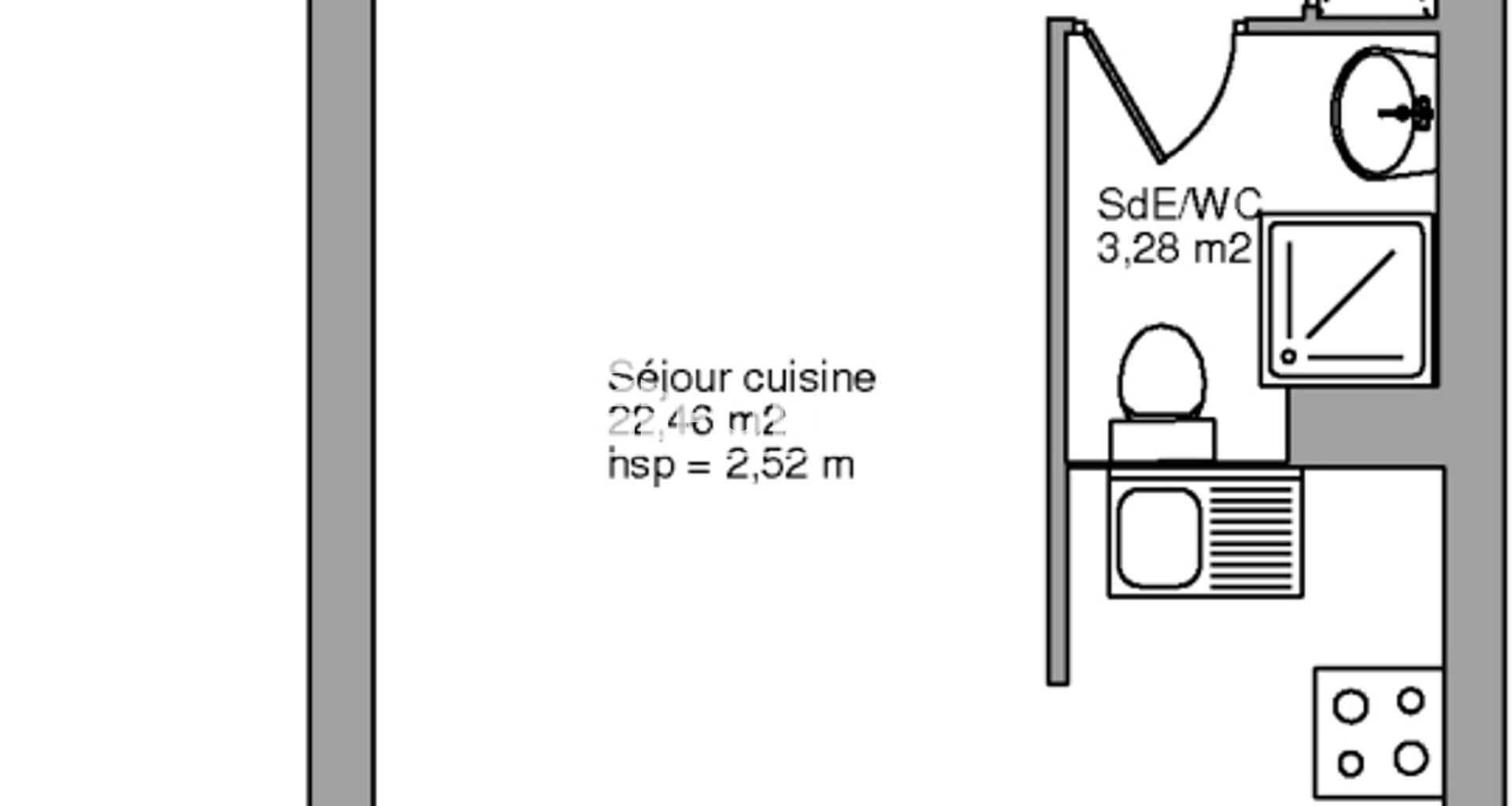 Studio (25.74 m²) à louer - Perpignan (66000)