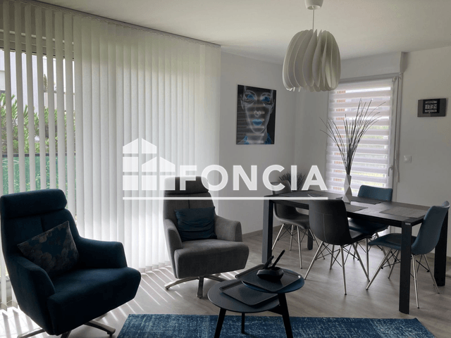 Appartement meublé 3 pièces (67.23 m²) à louer - Angers (49000)