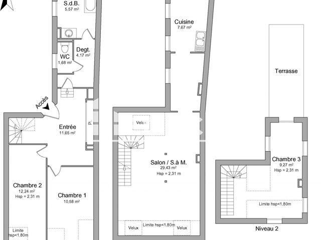 Appartement 4 pièces (92.27 m²) à louer - Strasbourg (67000)