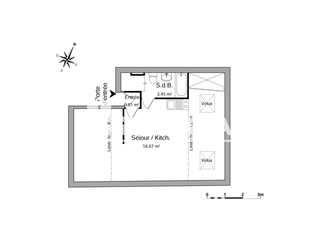 Studio (23.13 m²) à louer - Nancy (54000)