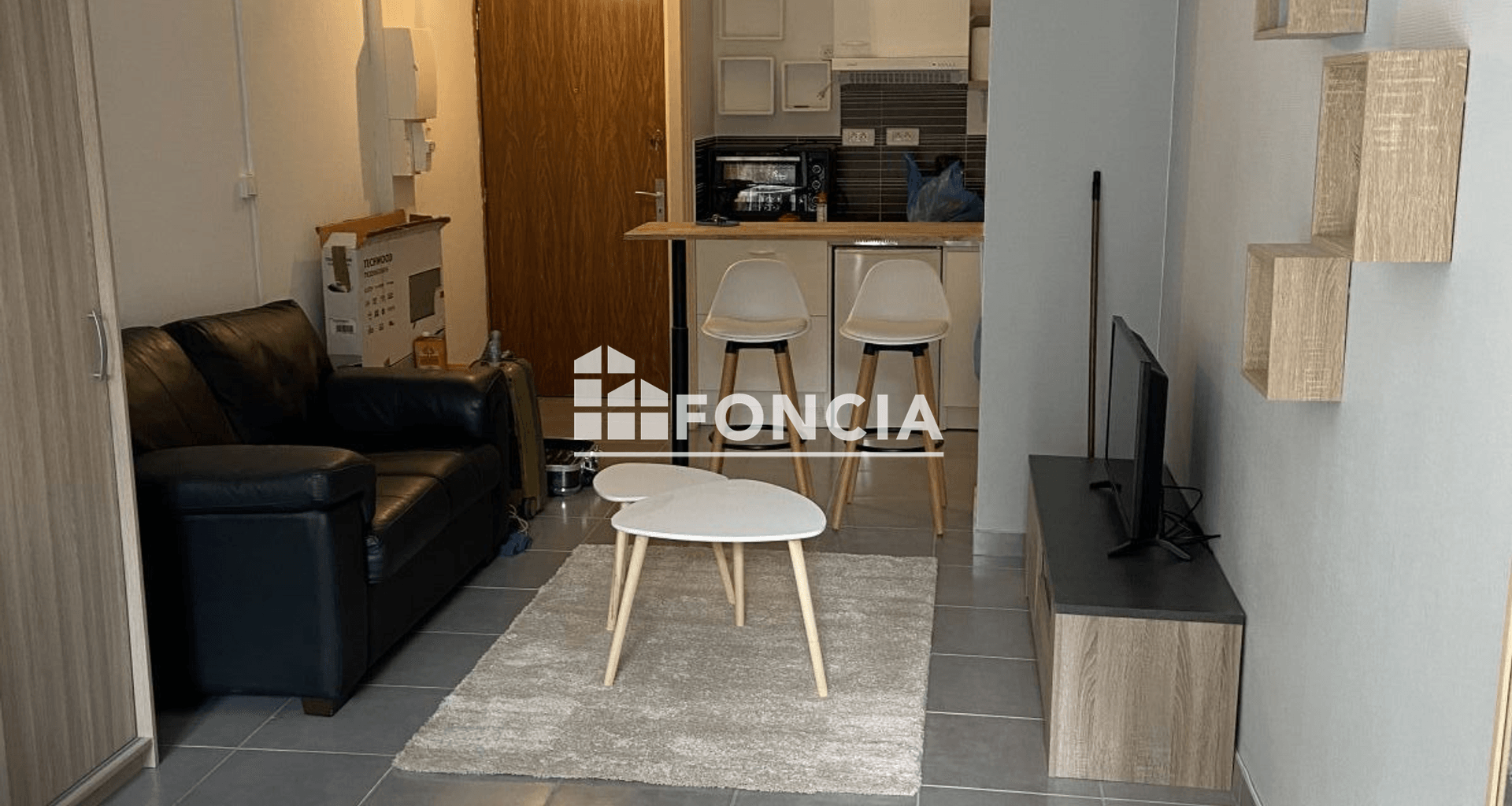 Studio meublé (26.28 m²) à louer - Angers (49100)