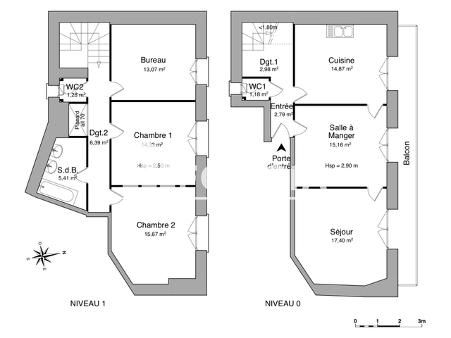 Appartement 5 pièces (110.53 m²) à louer - Charleville-mézières (08000)
