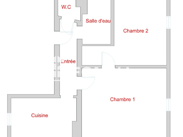 Appartement 2 pièces (49.94 m²) à louer - Strasbourg (67100)