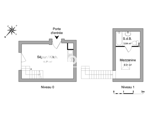 Studio (29.34 m²) à louer - Charleville Mezieres (08000)