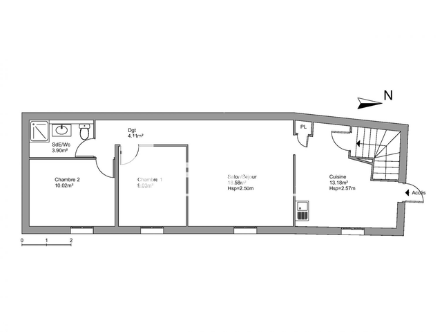 Appartement 3 pièces (58.82 m²) à louer - Thouars (79100)