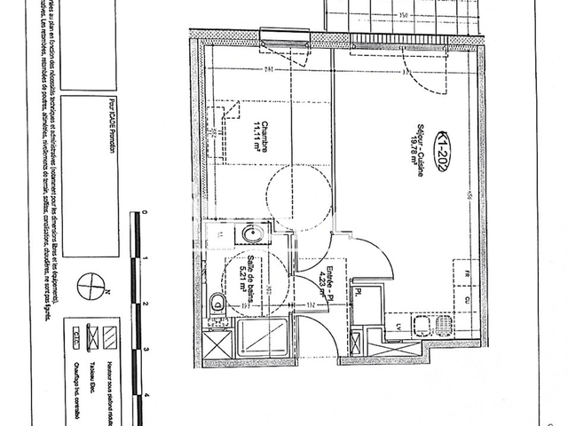 Appartement 2 pièces (40.33 m²) à louer - Laxou (54520)