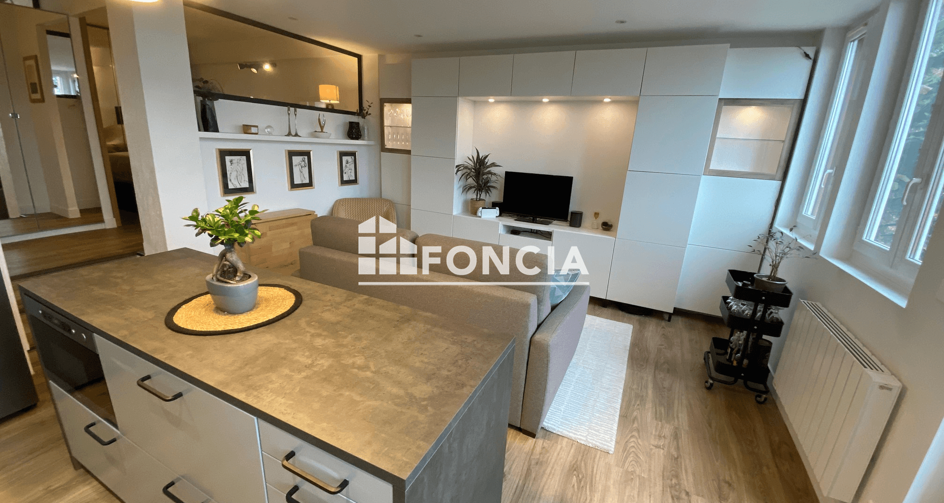 Appartement meublé 2 pièces (49.22 m²) à louer - Palaiseau (91120)