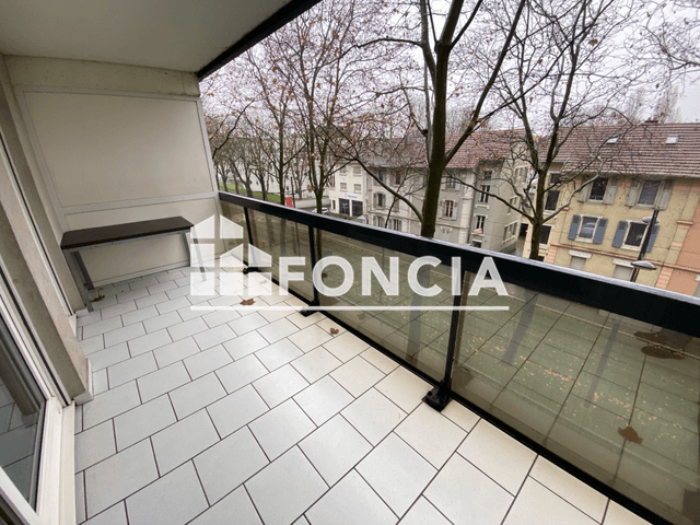 Appartement meublé 2 pièces (41.1 m²) à louer - Mulhouse (68100)