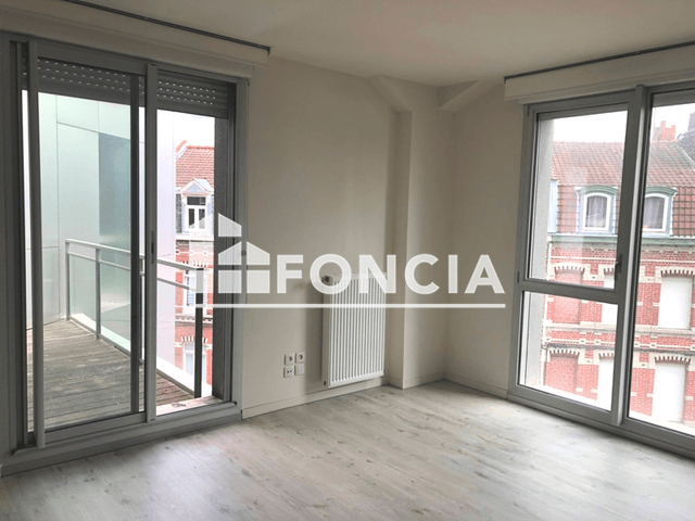 Appartement meublé 2 pièces (49.35 m²) à louer - Lille (59000)
