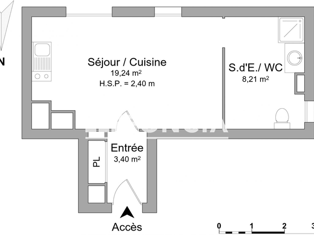 Studio (30.85 m²) à louer - Amiens (80000)