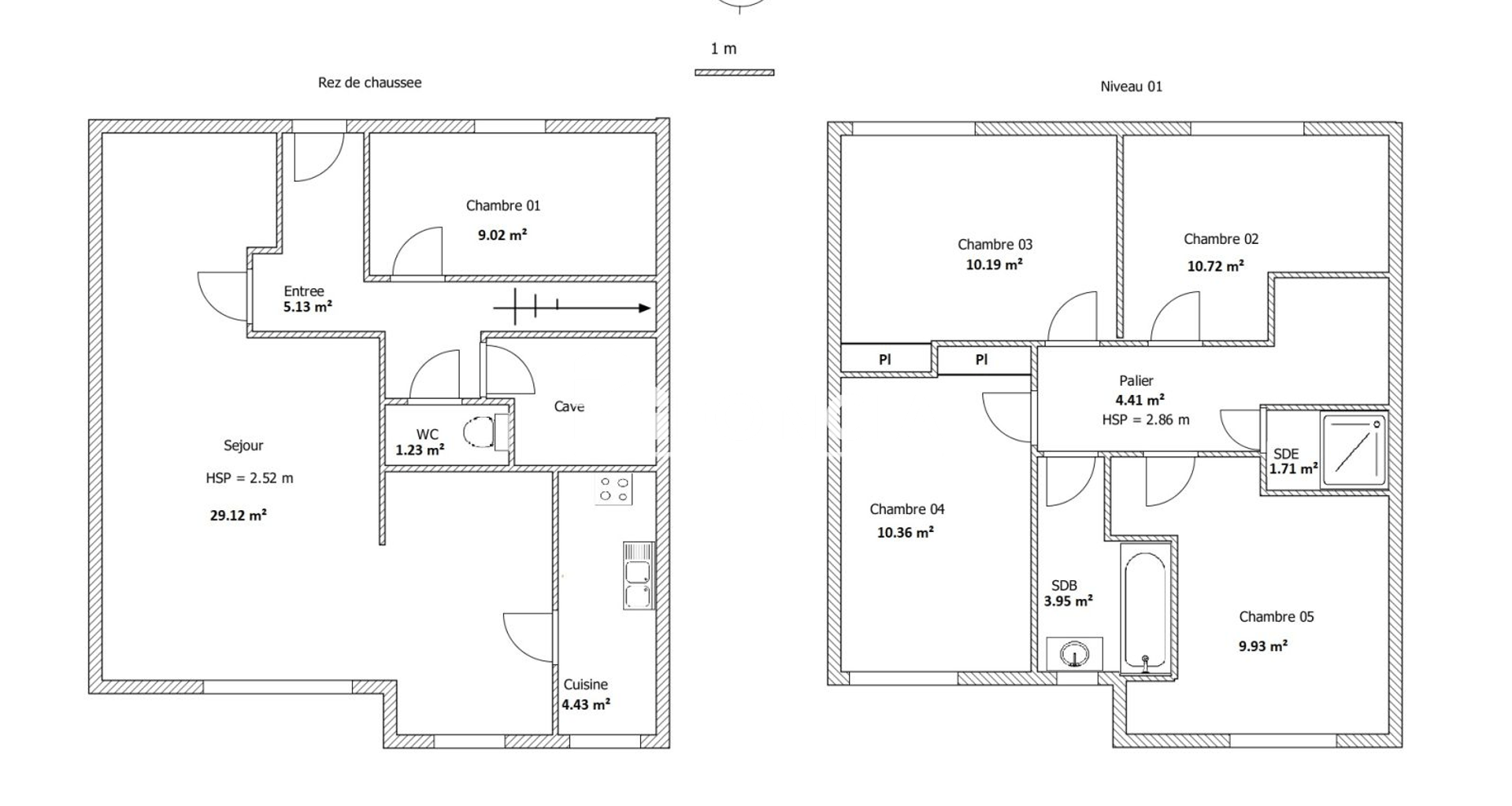 Maison 6 pièces (100.2 m²) à louer - Saint-saulve (59880)