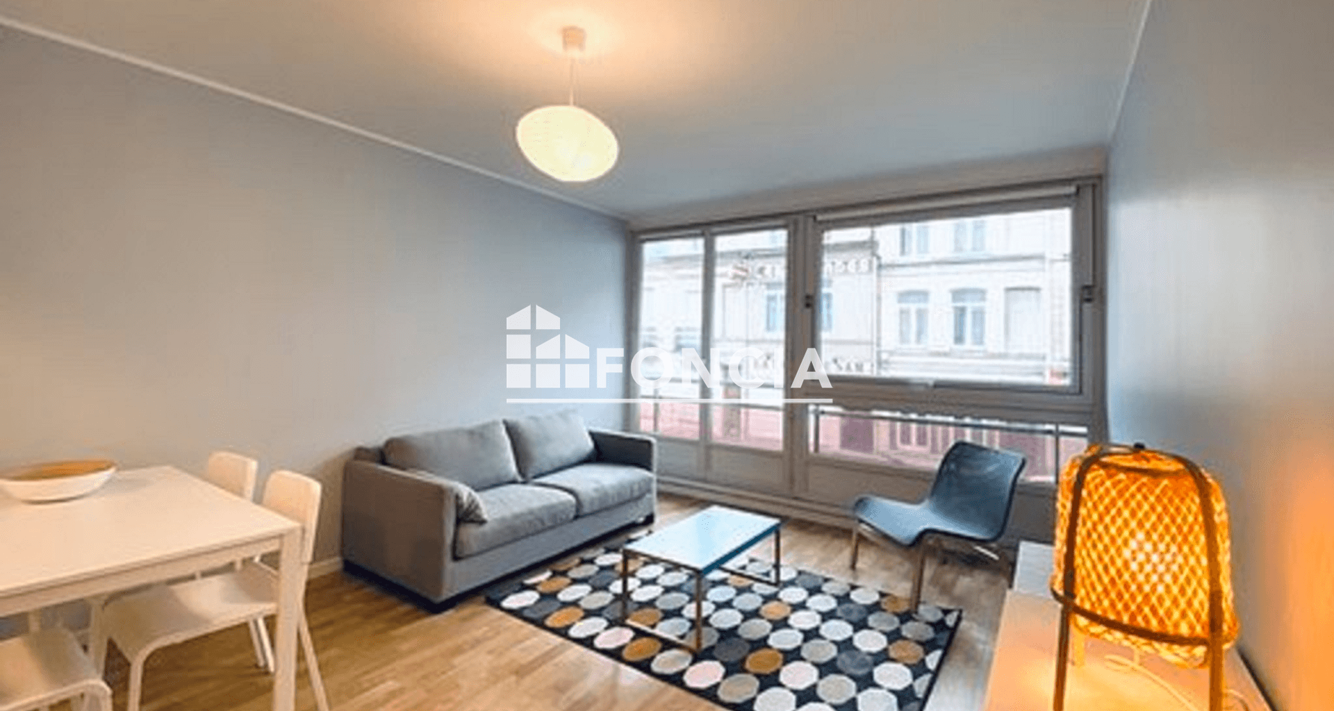 Appartement meublé 2 pièces (41.47 m²) à louer - Lille (59000)