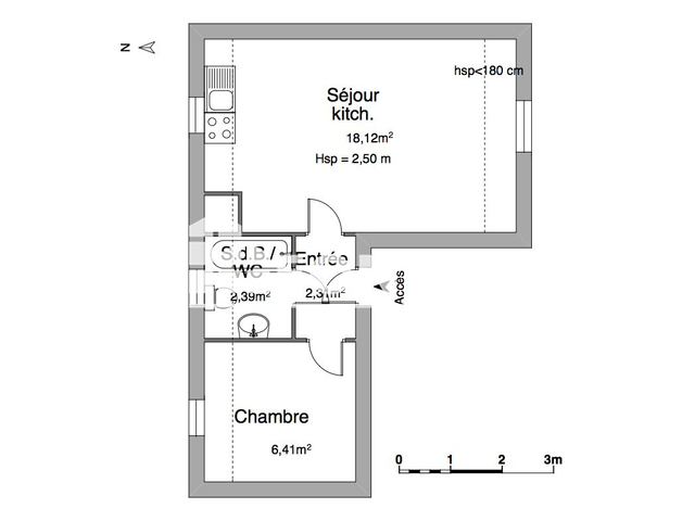 Appartement 2 pièces (29.23 m²) à louer - Plougastel-daoulas (29470)