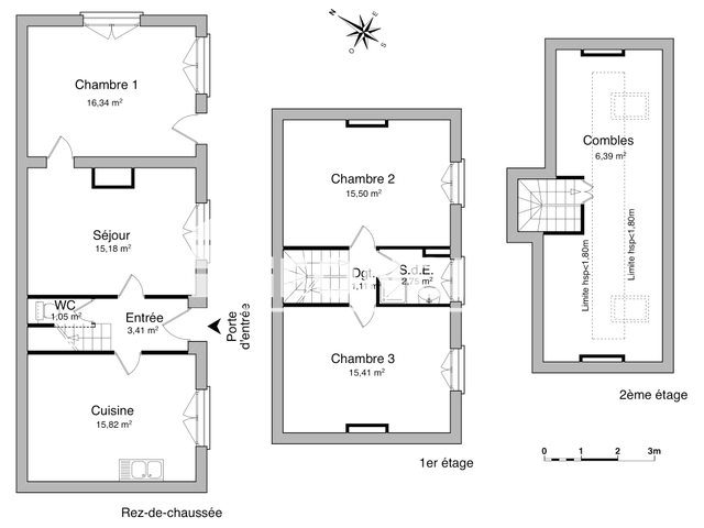 Maison 4 pièces (92.96 m²) à louer - Plougastel Daoulas (29470)