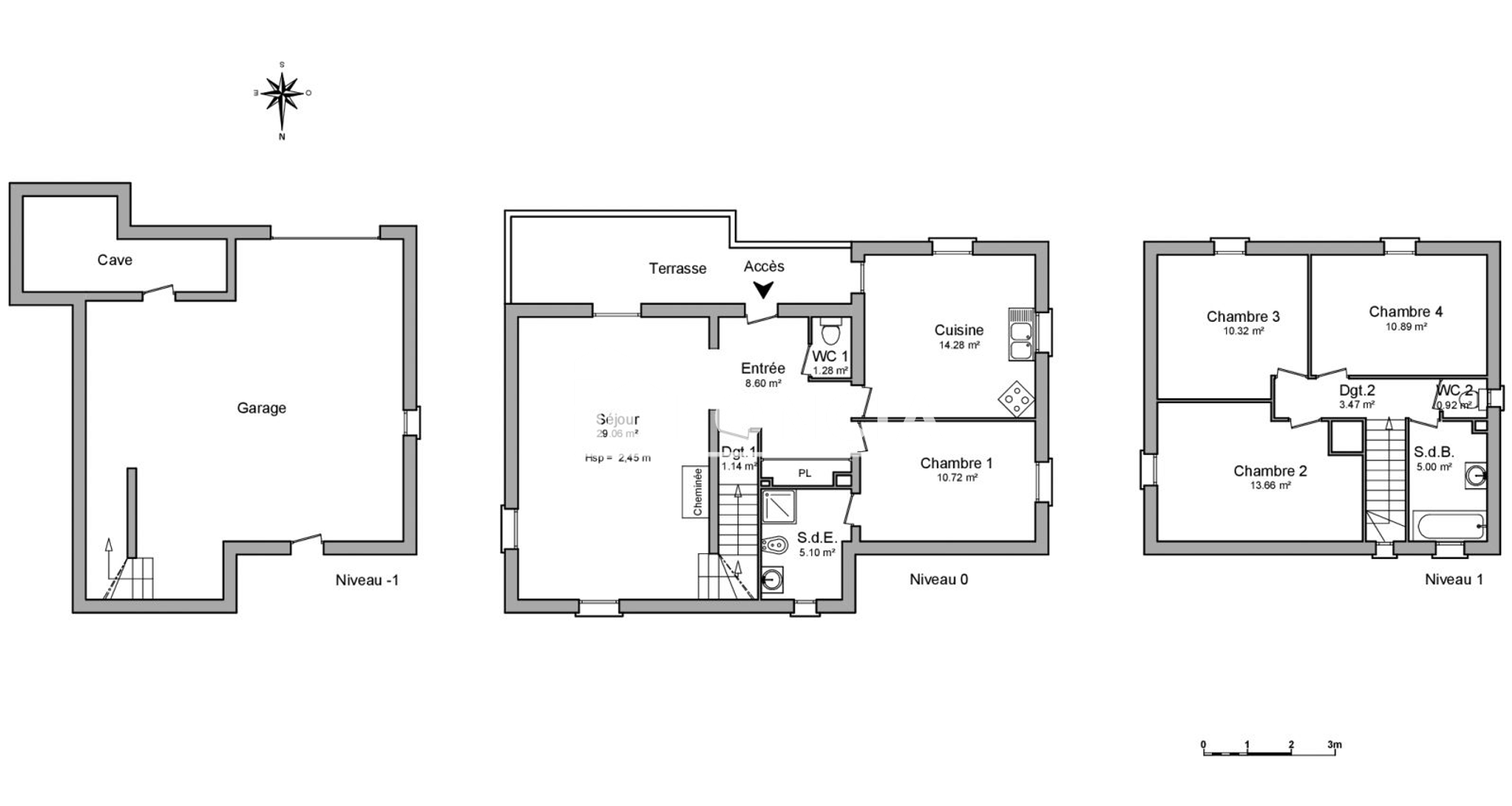 Maison 5 pièces (114.44 m²) à louer - Cahors (46000)