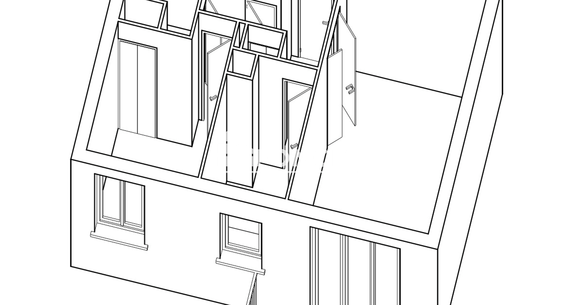 Appartement 2 pièces (44.16 m²) à louer - Lille (59800)
